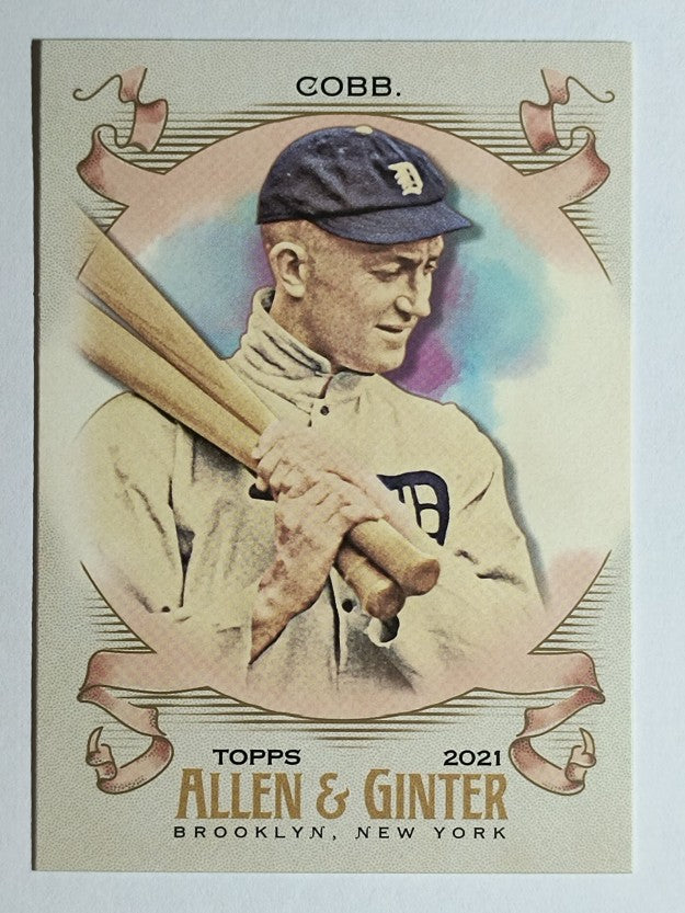 2021 Topps Allen and Ginter #160 Ty Cobb