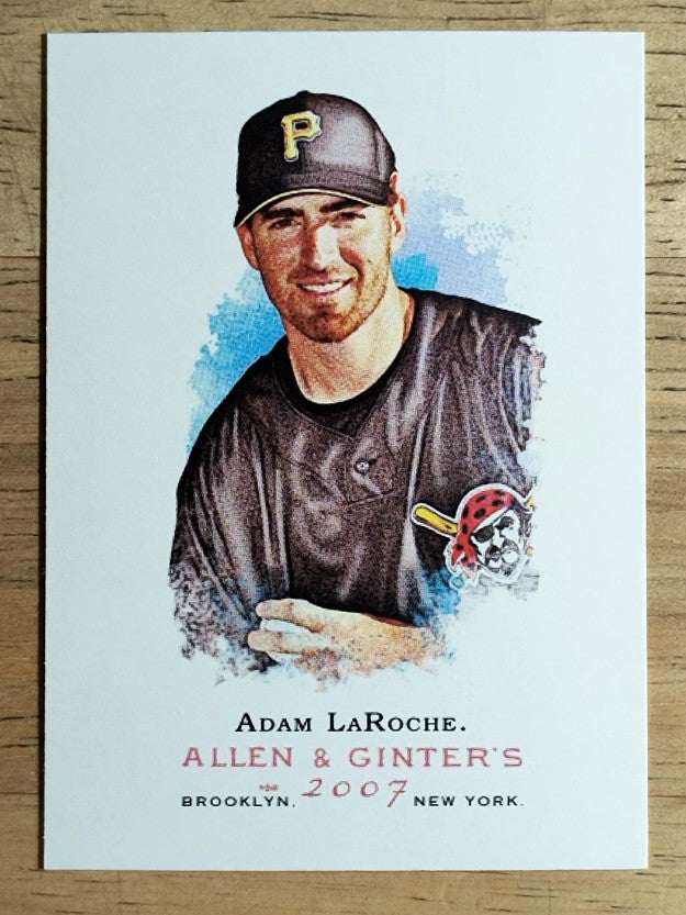 2007 Topps Allen and Ginter #350 Adam LaRoche SP