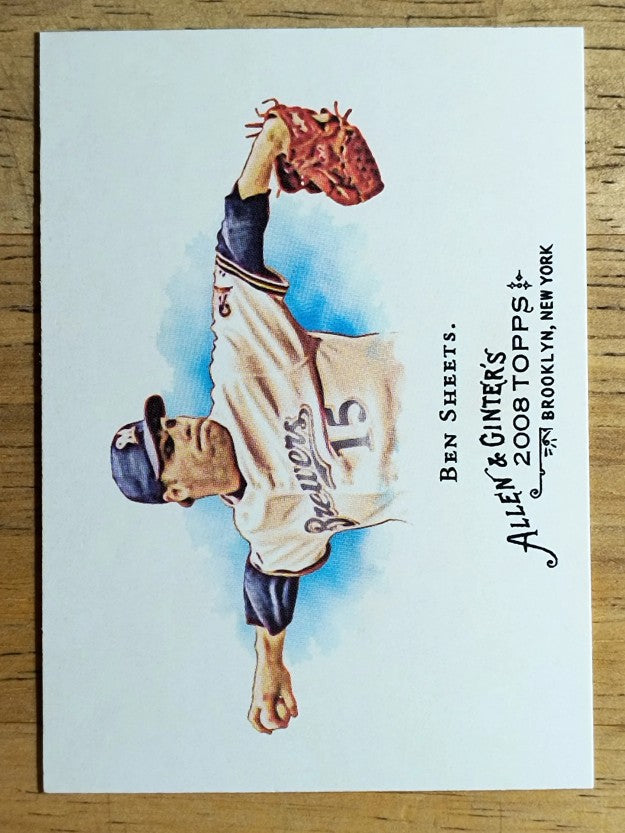 2008 Topps Allen and Ginter #57 Ben Sheets