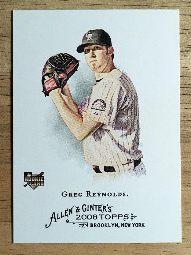 2008 Topps Allen and Ginter #139 Greg Reynolds RC