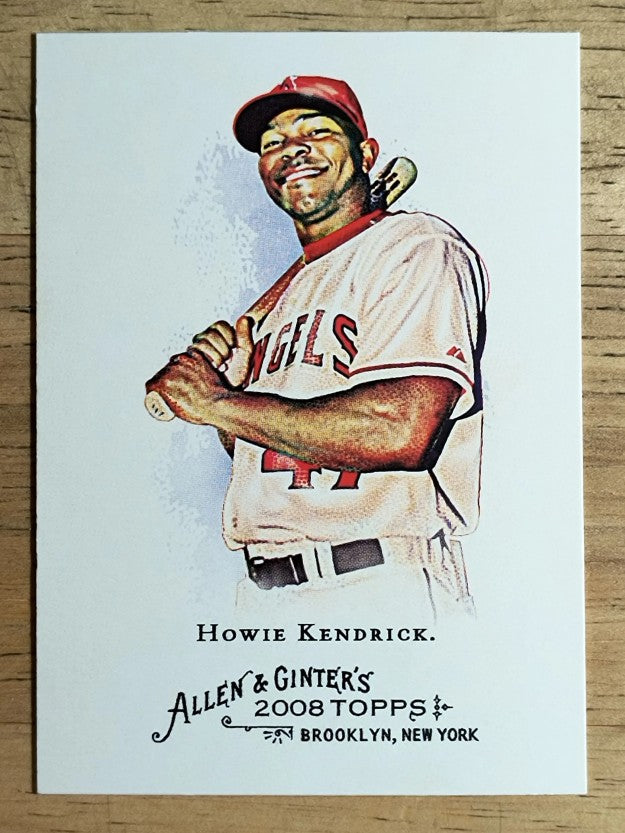 2008 Topps Allen and Ginter #169 Howie Kendrick