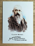 2008 Topps Allen and Ginter #176 Claude Monet