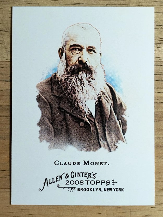 2008 Topps Allen and Ginter #176 Claude Monet