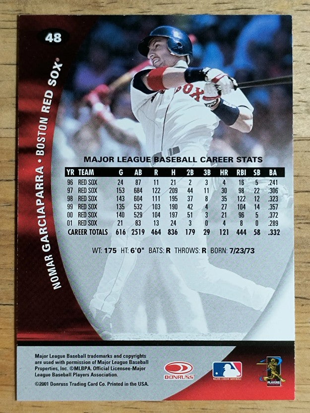 2001 Donruss Class of 2001 #48 Nomar Garciaparra