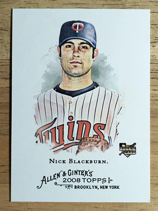 2008 Topps Allen and Ginter #253 Nick Blackburn RC
