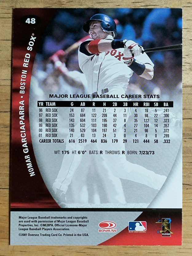 2001 Donruss Class of 2001 #48 Nomar Garciaparra