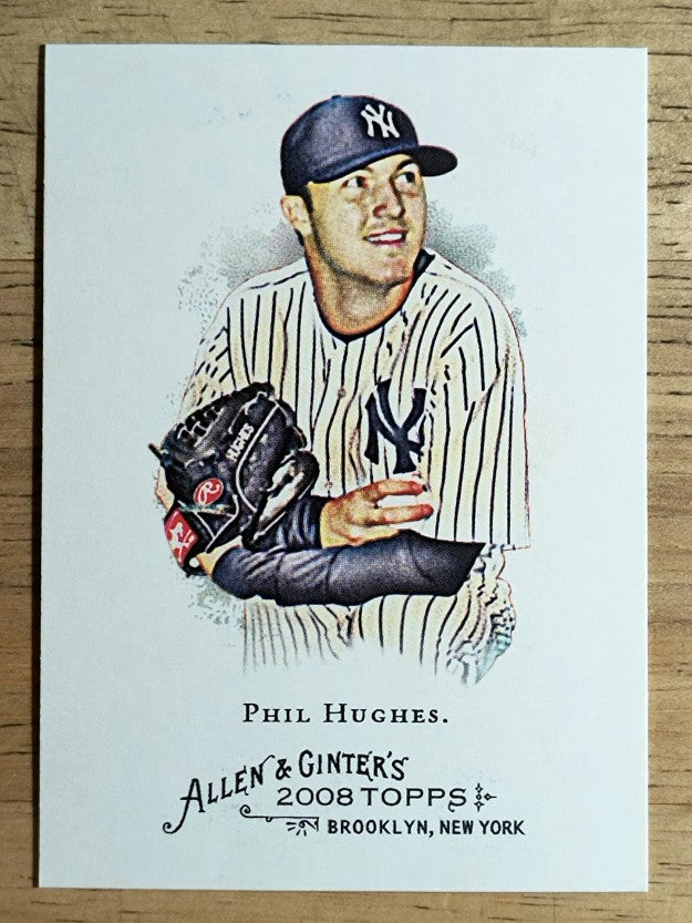 2008 Topps Allen and Ginter #335 Phil Hughes SP