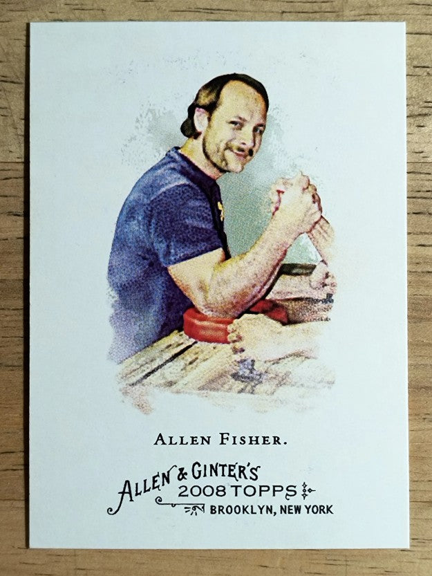 2008 Topps Allen and Ginter #336 Allen Fisher SP