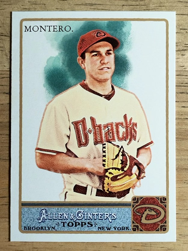 2011 Topps Allen and Ginter #113 Miguel Montero