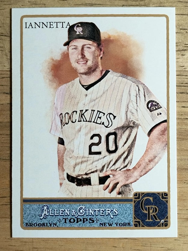2011 Topps Allen and Ginter #131 Chris Iannetta