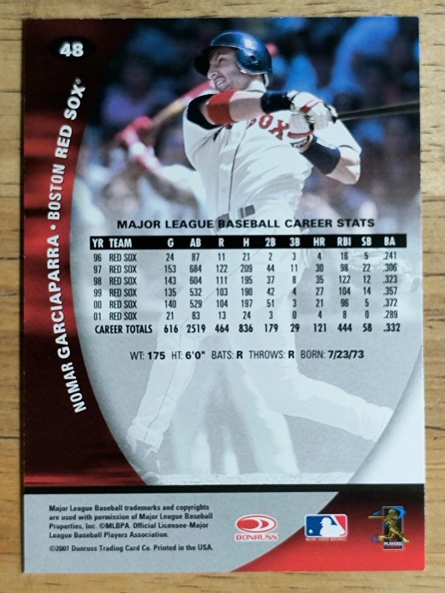 2001 Donruss Class of 2001 #48 Nomar Garciaparra