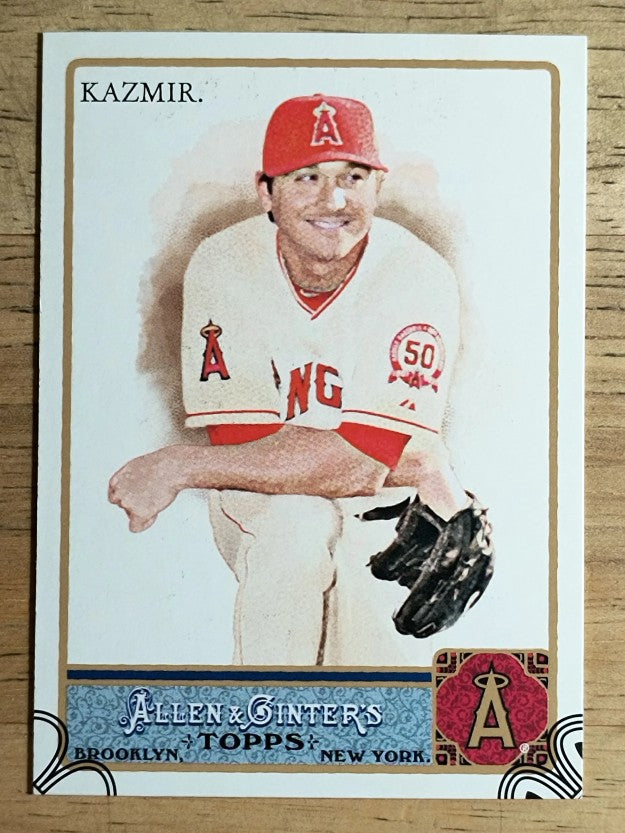 2011 Topps Allen and Ginter Code Cards #56 Scott Kazmir