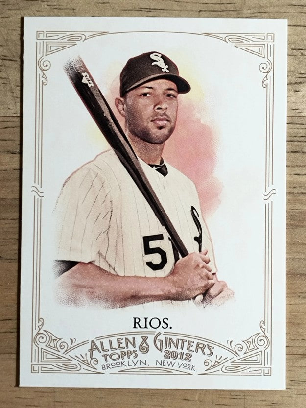 2012 Topps Allen and Ginter #65 Alex Rios