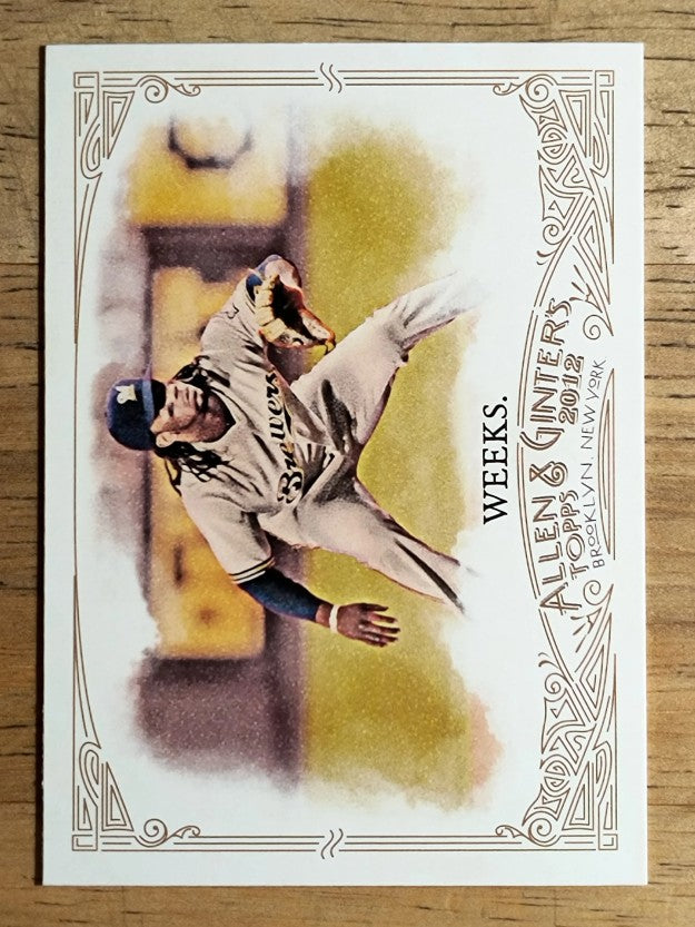 2012 Topps Allen and Ginter #68 Rickie Weeks