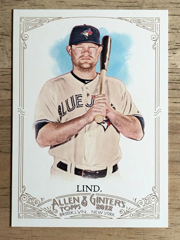 2012 Topps Allen and Ginter #123 Adam Lind