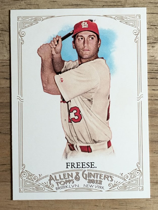 2012 Topps Allen and Ginter #134 David Freese