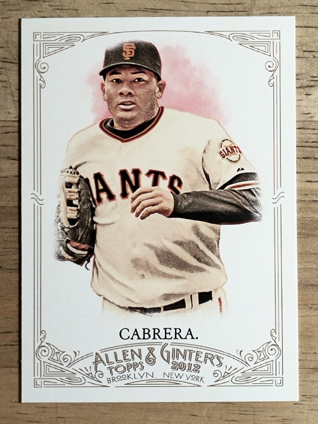 2012 Topps Allen and Ginter #158 Melky Cabrera