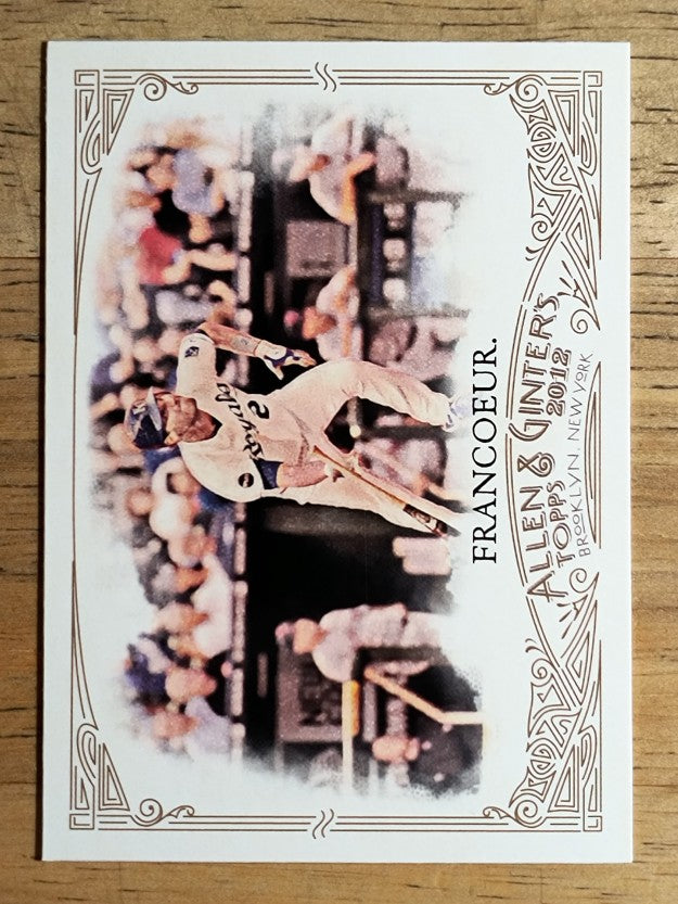 2012 Topps Allen and Ginter #162 Jeff Francoeur