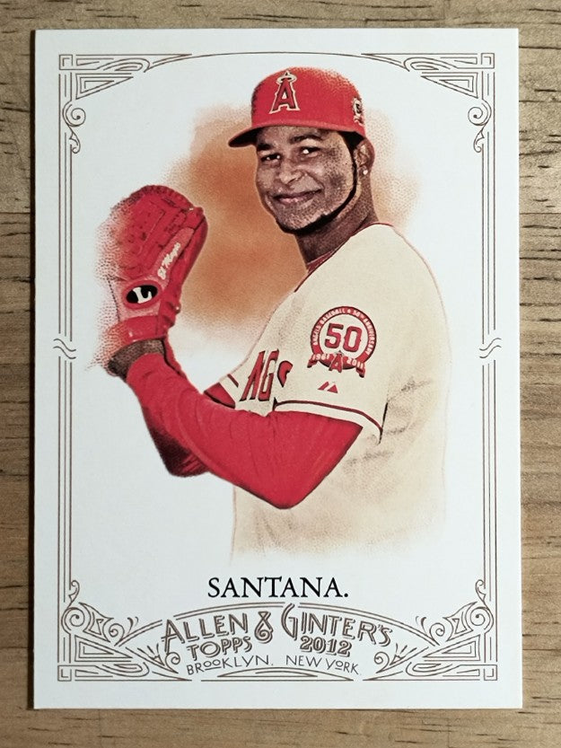 2012 Topps Allen and Ginter #166 Ervin Santana
