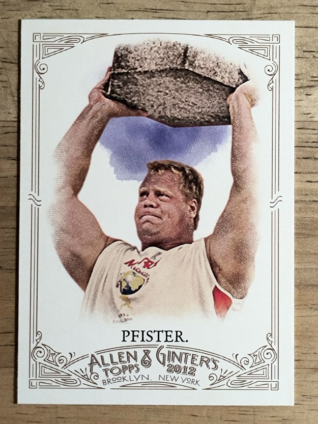 2012 Topps Allen and Ginter #198 Phil Pfister