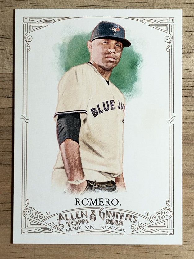 2012 Topps Allen and Ginter #199 Ricky Romero