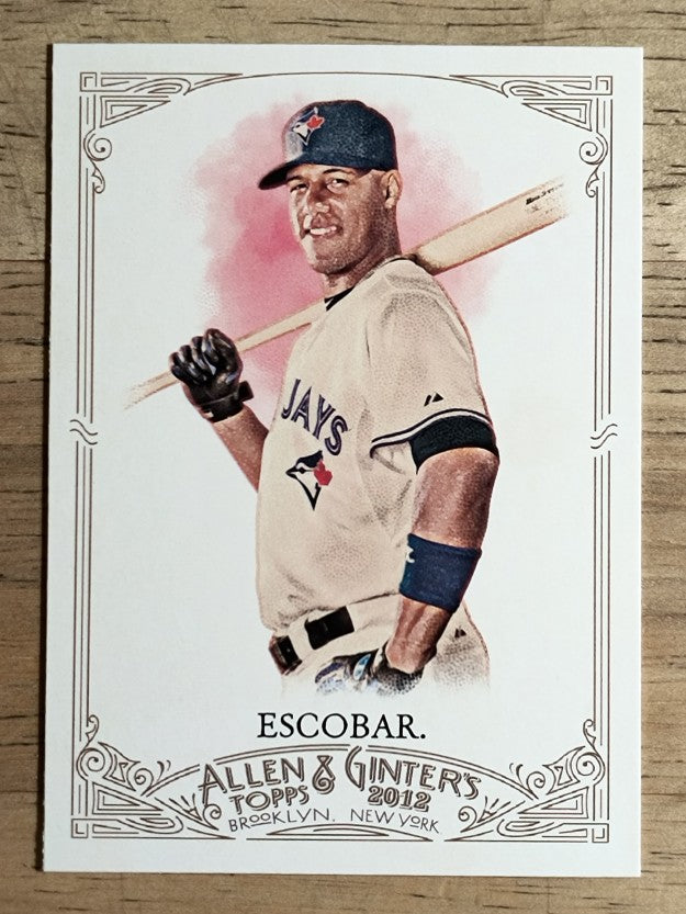 2012 Topps Allen and Ginter #214 Yunel Escobar