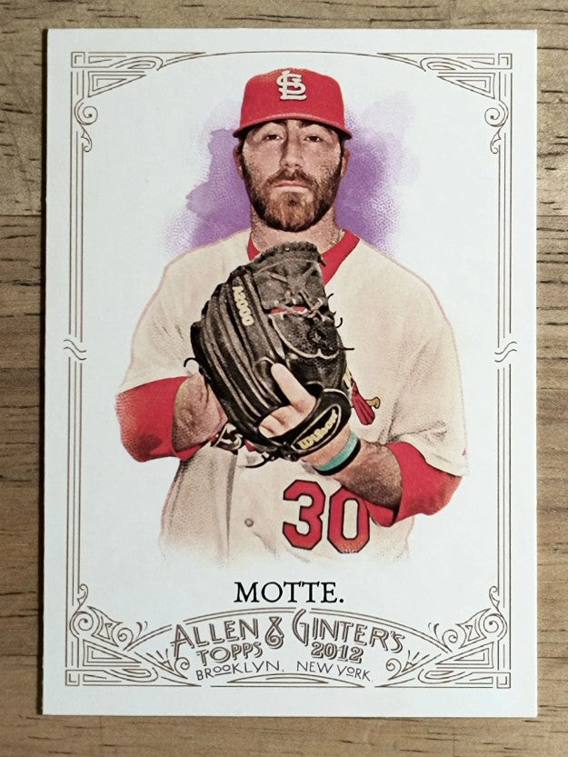 2012 Topps Allen and Ginter #263 Jason Motte