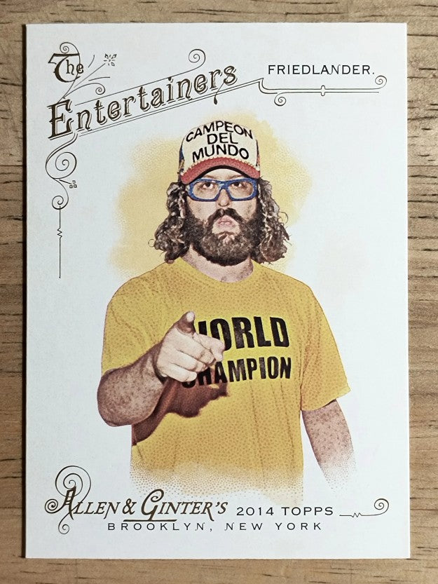 2014 Topps Allen and Ginter #30 Judah Friedlander