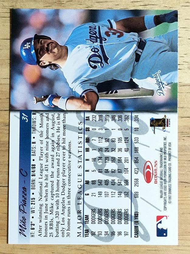 1998 Donruss #31 Mike Piazza