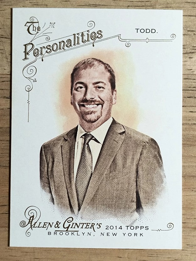 2014 Topps Allen and Ginter #89 Chuck Todd