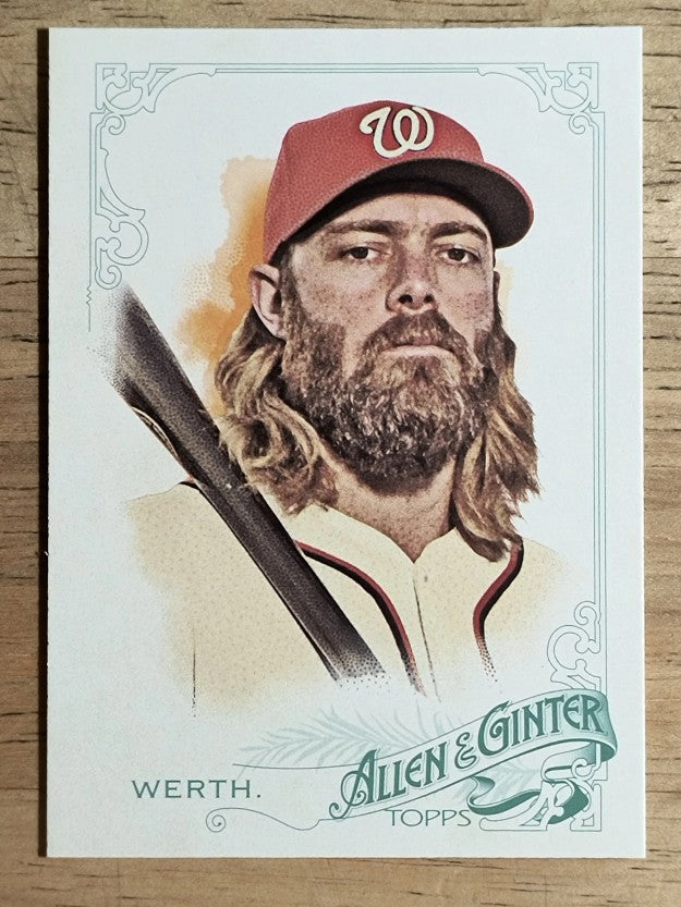 2015 Topps Allen and Ginter #28 Jayson Werth