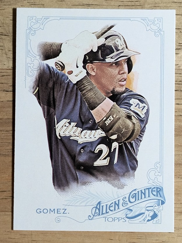 2015 Topps Allen and Ginter #166 Carlos Gomez