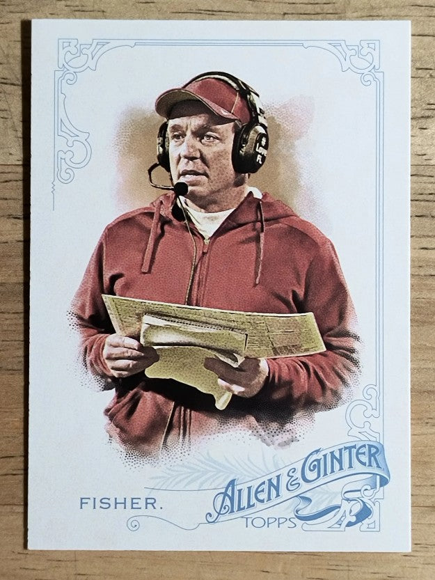 2015 Topps Allen and Ginter #268 Jimbo Fisher