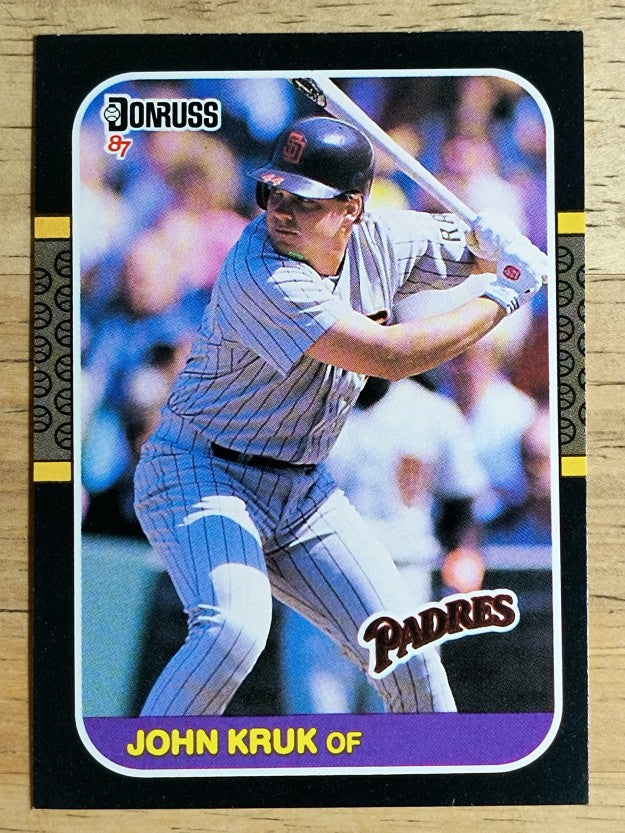 1987 Donruss #328 John Kruk RC