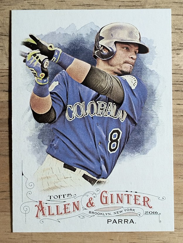 2016 Topps Allen and Ginter #82 Gerardo Parra