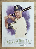 2016 Topps Allen and Ginter #124 Jonathan Lucroy