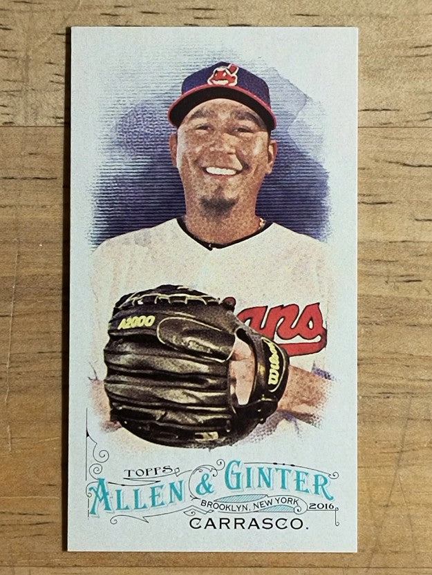 2016 Topps Allen and Ginter Mini #261 Carlos Carrasco