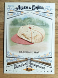 2018 Topps Allen and Ginter Baseball Equipment of the Ages #BEA24 Baseball Hat