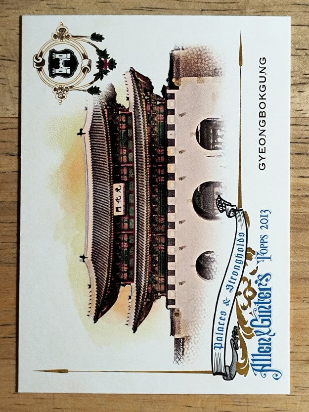 2013 Topps Allen and Ginter Palaces and Strongholds #GY Gyeongbokgung