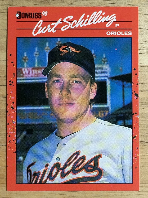 1990 Donruss #667 Curt Schilling