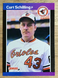 1989 Donruss #635 Curt Schilling DP RC (EX)