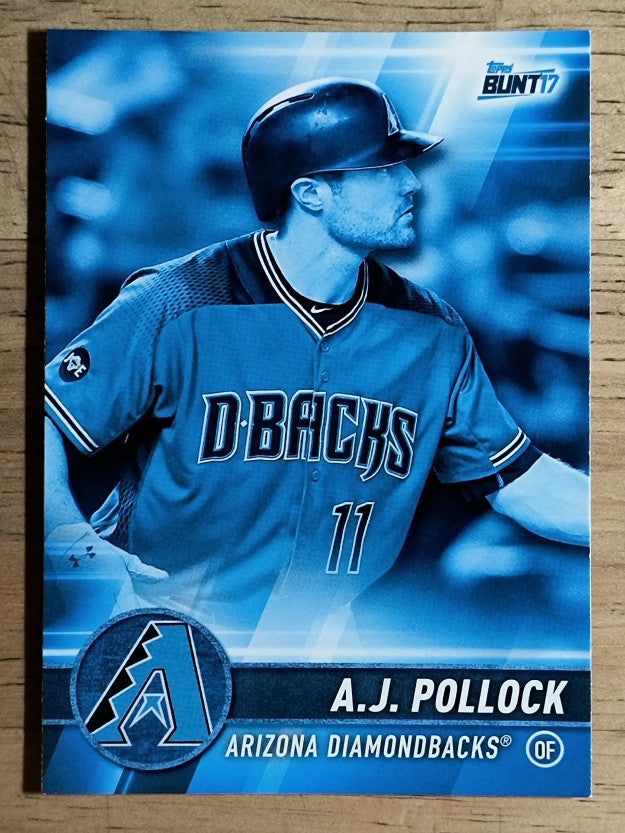 2017 Topps Bunt Blue #107 A.J. Pollock