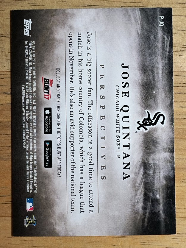 2017 Topps Bunt Perspectives #PJQ Jose Quintana