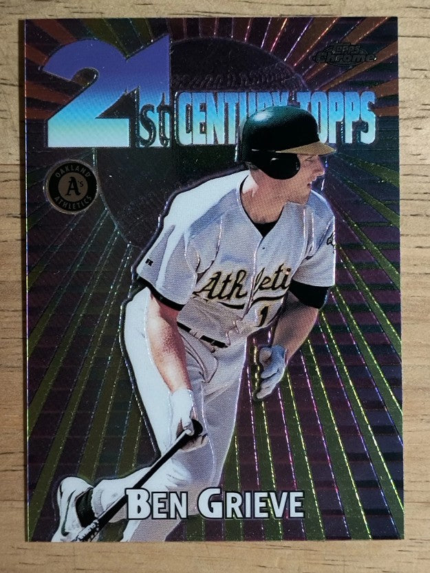 2000 Topps Chrome 21st Century #C1 Ben Grieve