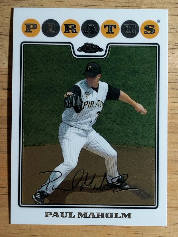 2008 Topps Chrome #186 Paul Maholm