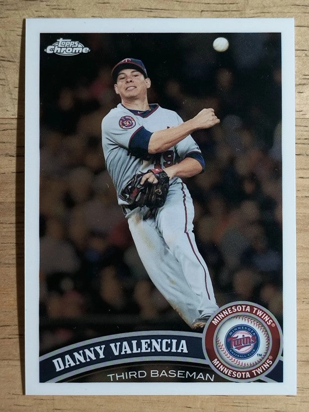 2011 Topps Chrome #41 Danny Valencia