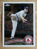 2011 Topps Chrome #49 Jonathan Papelbon