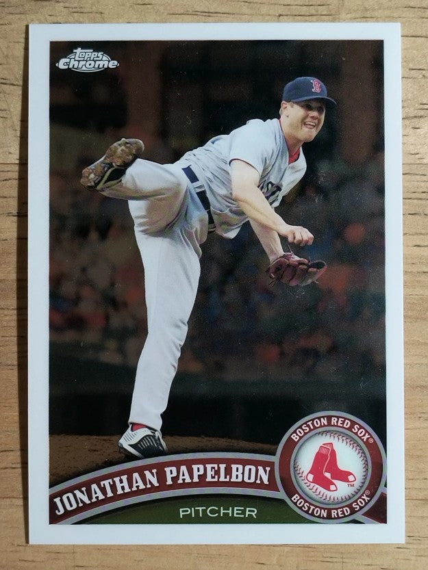 2011 Topps Chrome #49 Jonathan Papelbon