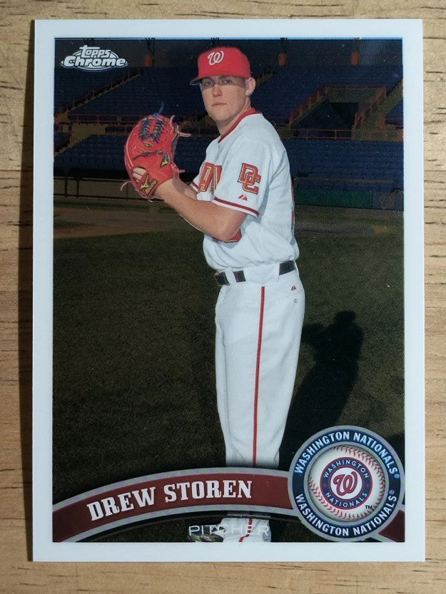 2011 Topps Chrome #133 Drew Storen