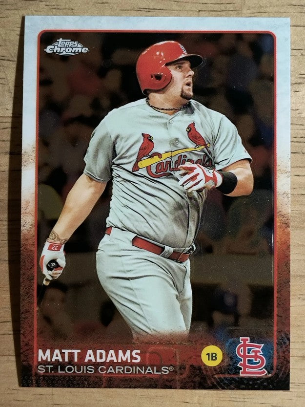 2015 Topps Chrome #10 Matt Adams